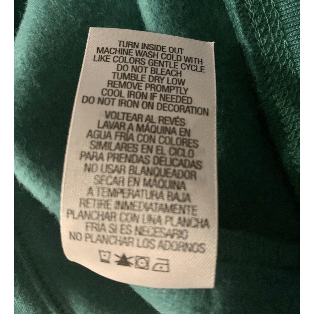 I.b.diffusion Embroidered Sleigh Presents Green Christmas Sweatshirt Size 2X - Picture 5 of 6
